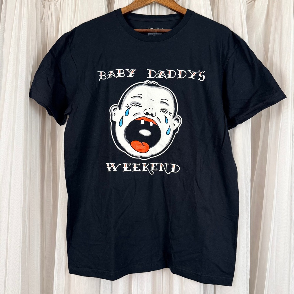Elle King Baby Daddys Weekend Concert Tour T-Shirt Black Large Graphic Tee